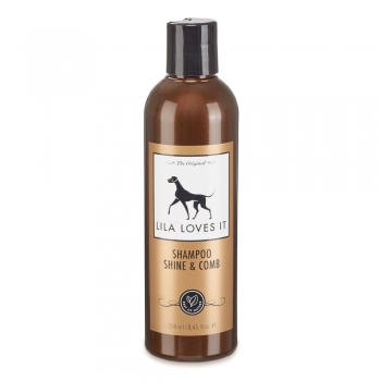 LILA LOVES IT Shampoo shine & comb, 250ml