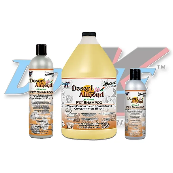 Double K Groomers Edge Desert Almond Shampoo, 473ml