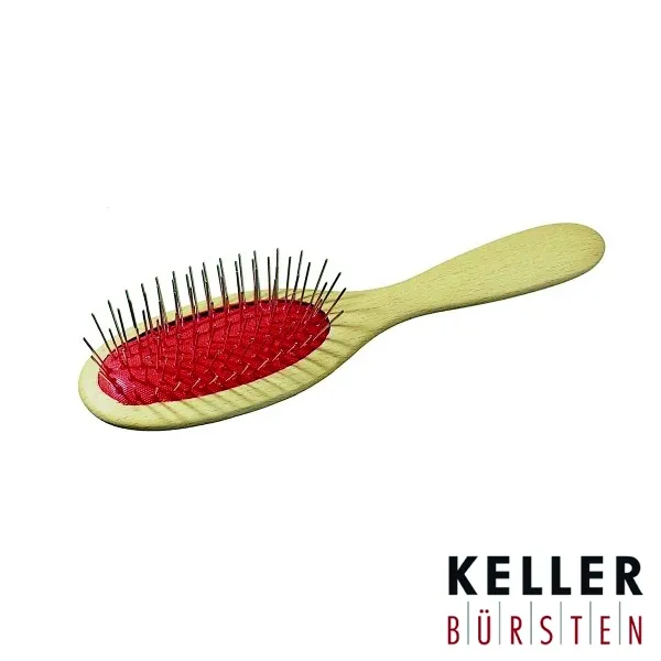 Keller airlastic Drahtbürste, oval für kleine Hunde