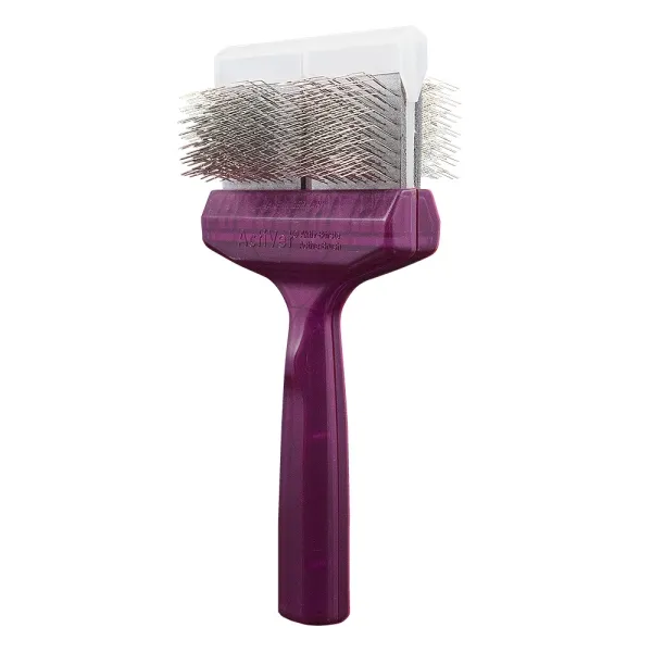 ActiVet Pro Bürste stark (lila), breit