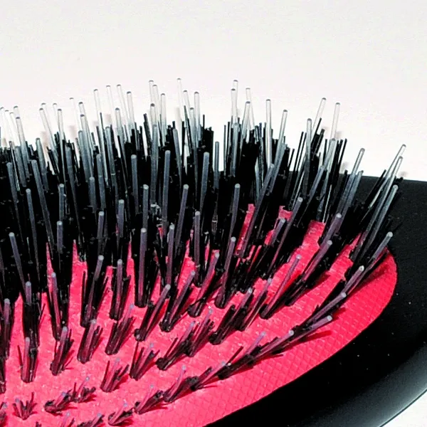 Nylon/ bristol - Naturhaar und Nylon Bürste, mittel