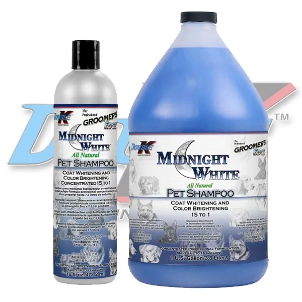Double K Groomers Edge Midnight White Shampoo, 473ml