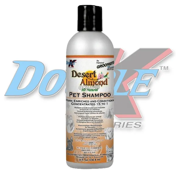Double K Groomers Edge Desert Almond Shampoo, 473ml