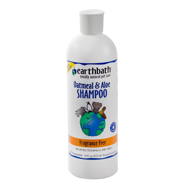 earthbath Oatmeal & Aloe Vera fragrance free Shampoo , 472ml