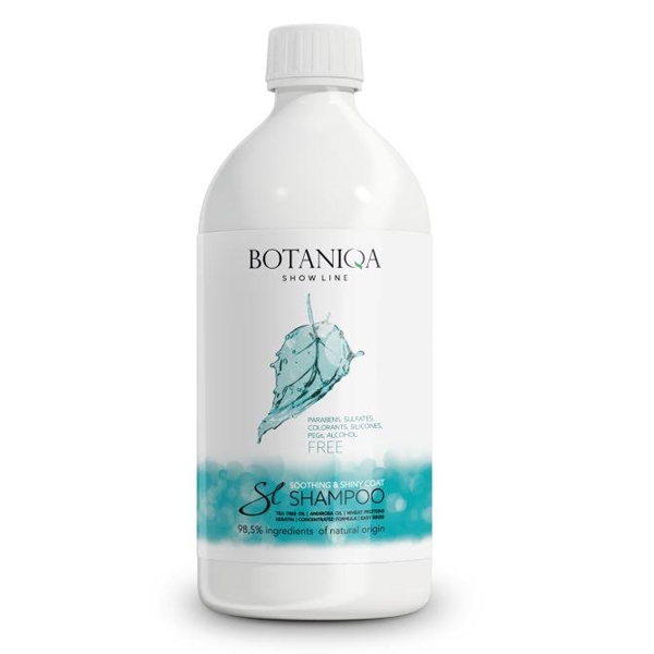 Botaniqa Show Line Soothe& Shiny Coat Shampoo, 1Liter