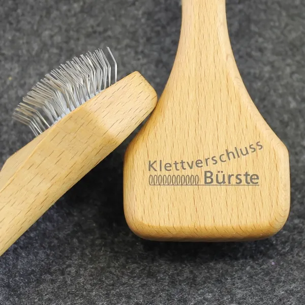 Klettverschlussbürste, kleine Slicker