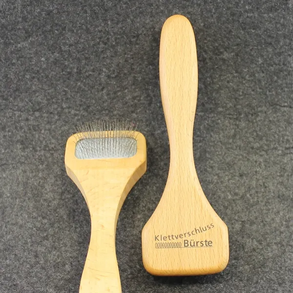 Klettverschlussbürste, kleine Slicker