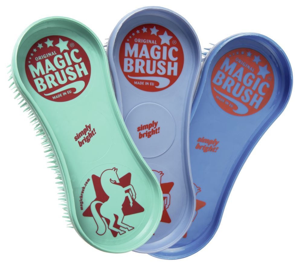 Magic Brush MagicBrush Edition 2018 pink grün blau   Pferdebürste Hundebürste 