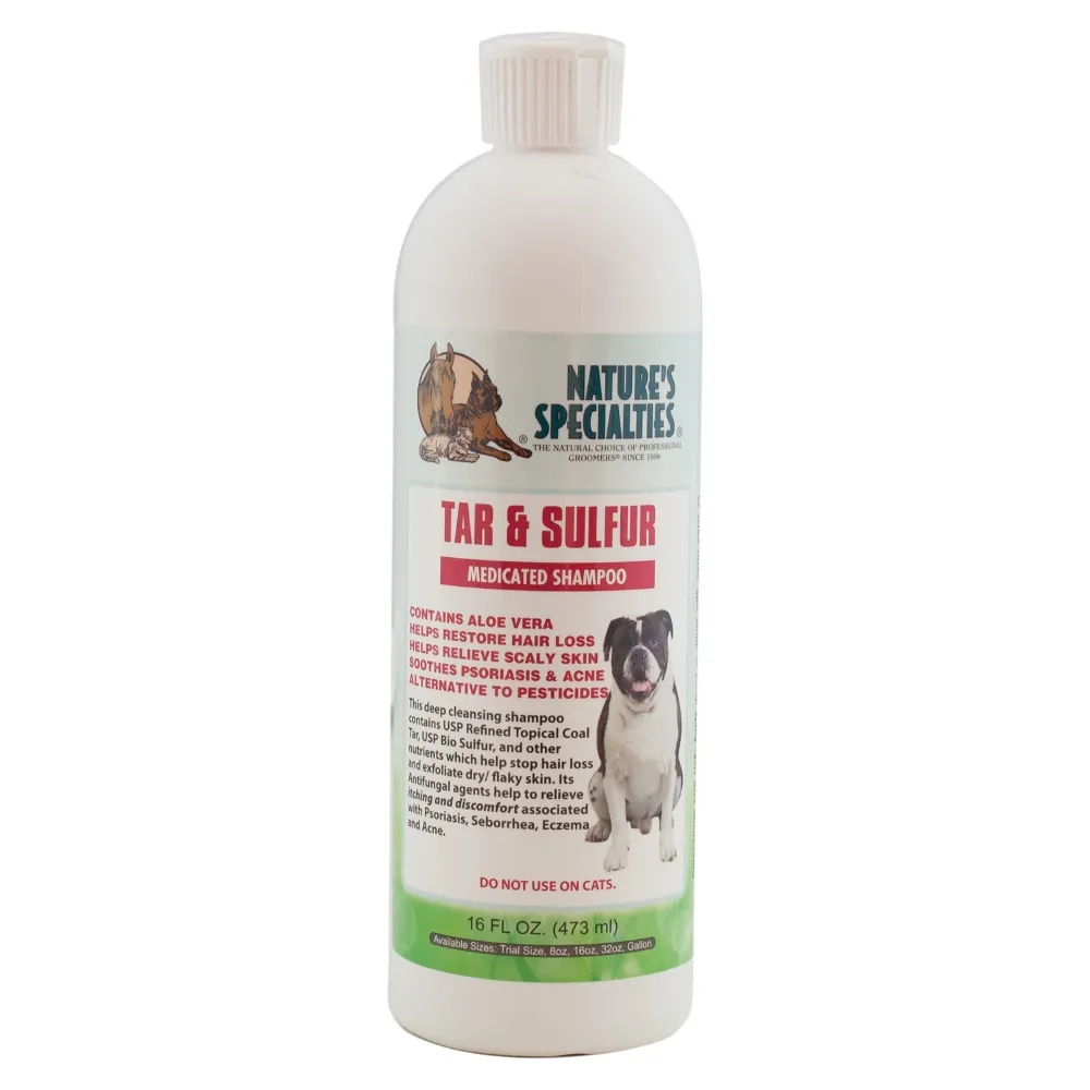 Nature´s Specialities Tarr & Sulfur Shampoo, 473ml