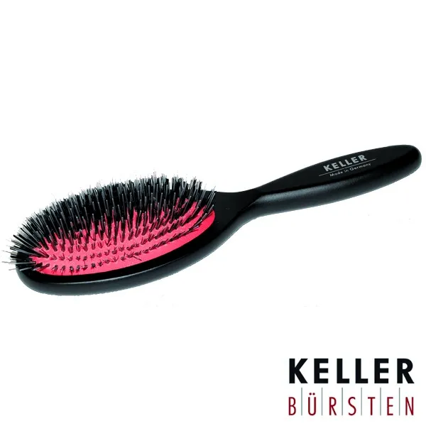 Nylon/ bristol - Naturhaar und Nylon Bürste, mittel