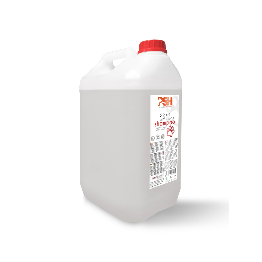 PSH Silk X2 mit Biotin Shampoo, 1 Liter